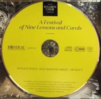 CD Neuer Knabenchor Hamburg: A Festival Of Nine Lessons And Carols