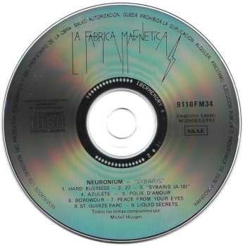 CD Neuronium: Sybaris