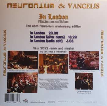 LP Vangelis: In London Platinum Edition