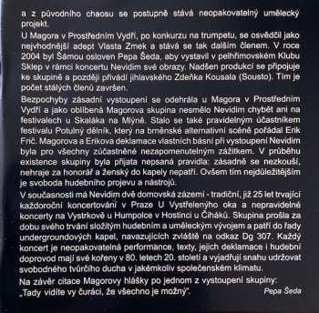 CD Nevidim: Živě / Hostinec U Čiháků 2024