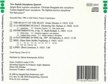CD New Danish Saxophone Quartet: Contemporary Works For The Saxophone Quartet