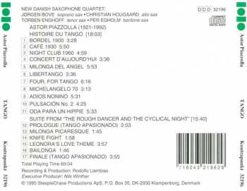 CD Astor Piazzolla: Tango