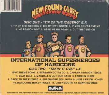 2CD New Found Glory: Tip Of The Iceberg / Takin' It Ova'