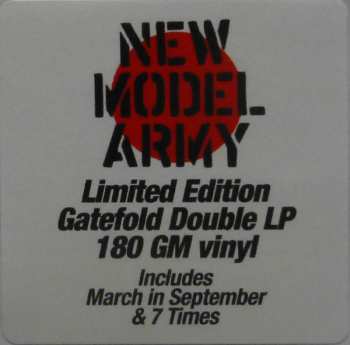 2LP New Model Army: Between Dog And Wolf LTD