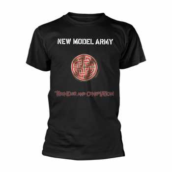 Merch New Model Army: Póló Thunder And Consolation (black)