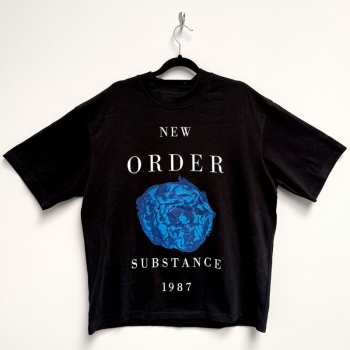 Merch New Order: Oversized Boxy Póló Substance 1987