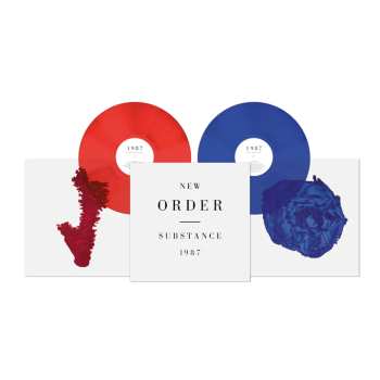 2LP New Order: Substance '87 ( Red (lp1) & Blue (lp2), Retailer Exclusive)