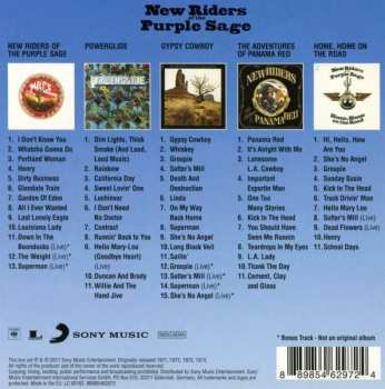 5CD/Dobozkészlet New Riders Of The Purple Sage: Original Album Classics