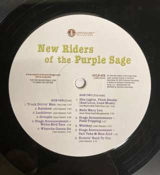 2LP New Riders Of The Purple Sage: Field Trip LTD