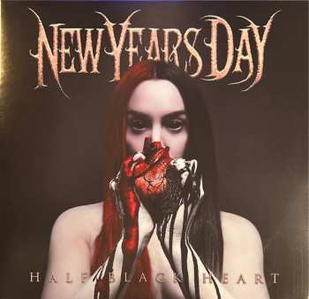 LP New Years Day: Half Black Heart CLR