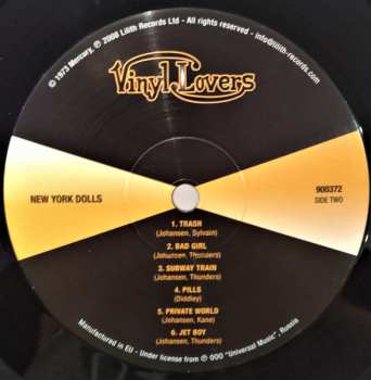 LP New York Dolls: New York Dolls