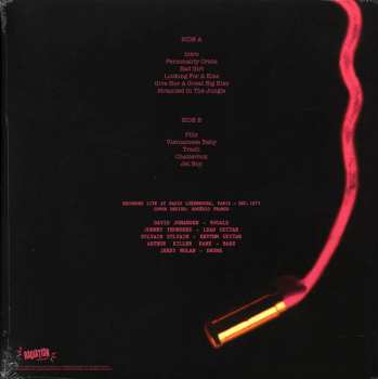 LP New York Dolls: Live At Radio Luxembourg Paris France December 1973
