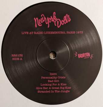 LP New York Dolls: Live At Radio Luxembourg Paris France December 1973