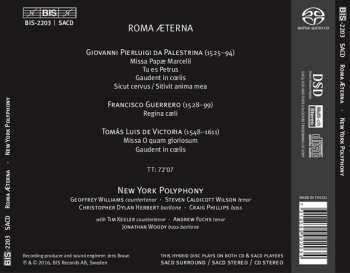SACD Giovanni Pierluigi da Palestrina: Roma Æterna