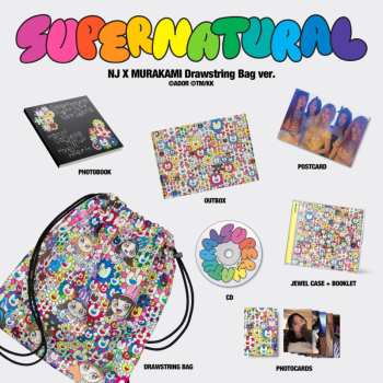 CD NewJeans: Newjeans 'supernatural' Nj X Murakami (drawstring)