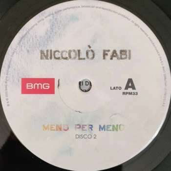 2LP Niccolò Fabi: Meno Per Meno