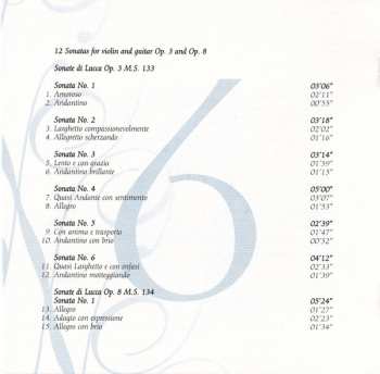 9CD/Dobozkészlet Niccolò Paganini: Complete Works For Violin And Guitar