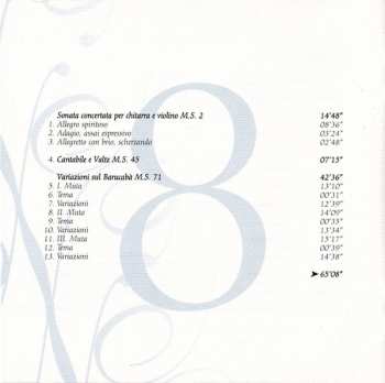 9CD/Dobozkészlet Niccolò Paganini: Complete Works For Violin And Guitar