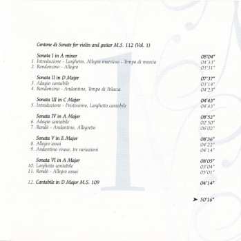 9CD/Dobozkészlet Niccolò Paganini: Complete Works For Violin And Guitar