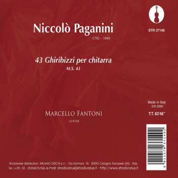 CD Niccolò Paganini: Ghiribizzi