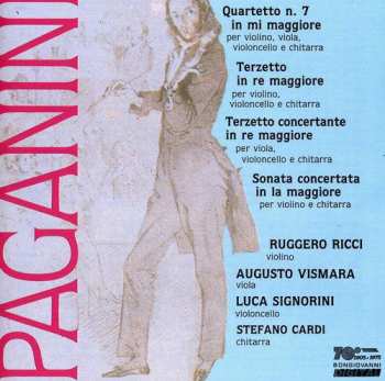 Album Niccolò Paganini: Guitar Quartet No.7 in E major
