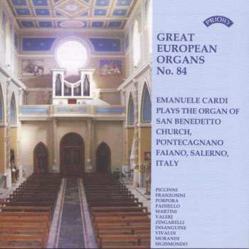 Album Niccolo Piccinni: Große Europäische Orgeln Vol.84