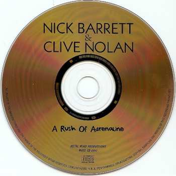 CD/DVD Clive Nolan: A Rush Of Adrenaline CLR