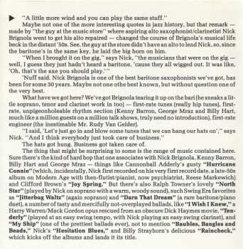 CD Nick Brignola: Raincheck