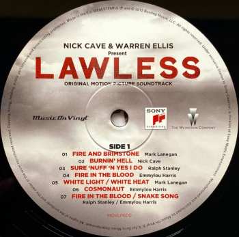 LP Nick Cave & Warren Ellis: Present: Lawless - Original Motion Picture Soundtrack