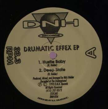 Album Nick Holder: Drumatic Effex EP