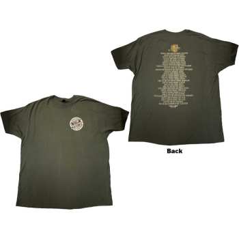 Merch Nick Mason's Saucerful Of Secrets: Nick Mason's Saucerful Of Secrets Unisex T-shirt: Tour 2019 (back Print & Ex-tour) (xx-large) XXL
