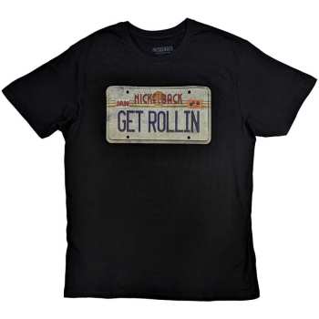 Merch Nickelback: Póló License Plate