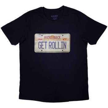 Merch Nickelback: Nickelback Unisex T-shirt: License Plate (small) S