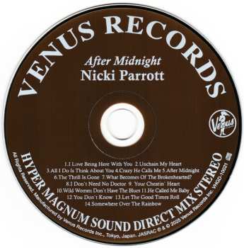 CD Nicki Parrott: After Midnight