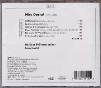 CD Berliner Philharmoniker: In My Mountains (Nico Dostal Conducts Nico Dostal)