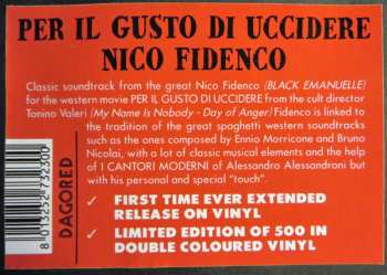 LP Nico Fidenco: Per Il Gusto Di Uccidere LTD