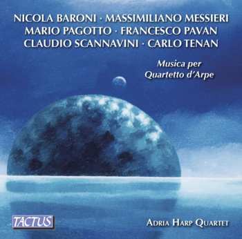 CD Claudio Scannavini: Musica Per Quartetto D'Arpe = Music For Harp Quartet
