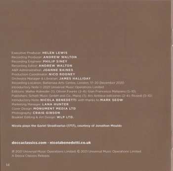 CD Nicola Benedetti: Baroque