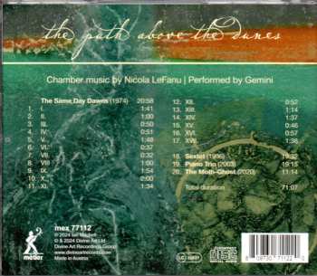 CD Nicola LeFanu: The Path Above The Dunes - Chamber Music By Nicola LeFanu | Performed By Gemini
