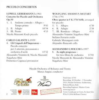 CD Orchestra Haydn Di Bolzano E Trento: Piccolo Concertos