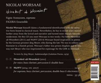 CD Signe Asmussen: Wesenheir Ab Wesenheit