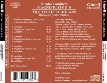CD The Tallis Scholars: Magnificats 5-8