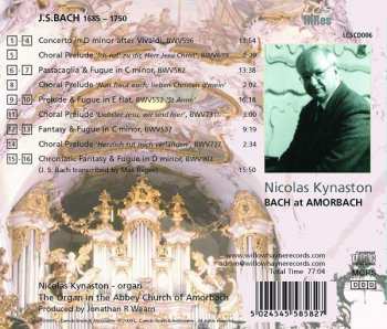 CD Nicolas Kynaston: Bach At Amorbach