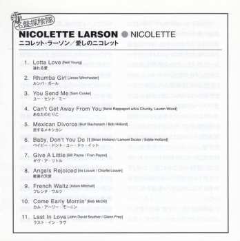 CD Nicolette Larson: Nicolette 