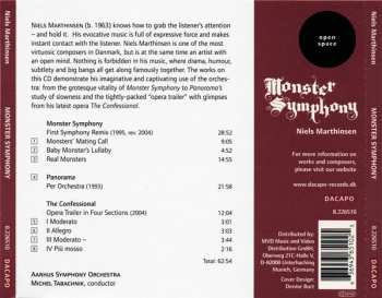CD Niels Marthinsen: Monster Symphony (Orchestral Works By Niels Marthinsen)