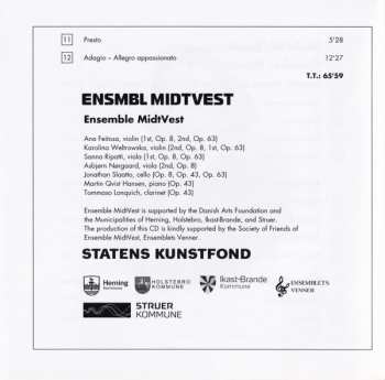CD Niels Wilhelm Gade: Chamber Works Vol. 5 (String Quartet Op. 63 ∙ String Quintet Op. 8 ∙ Fantasy Pieces Op. 43)