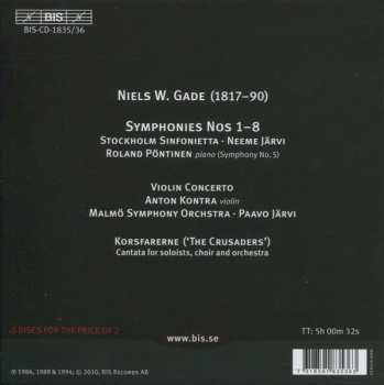 5CD/Dobozkészlet Niels Wilhelm Gade: The Symphonies