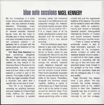 CD Nigel Kennedy: Blue Note Sessions