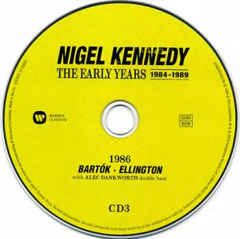 7CD/Dobozkészlet Nigel Kennedy: The Early Years 1984-1989
