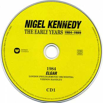7CD/Dobozkészlet Nigel Kennedy: The Early Years 1984-1989